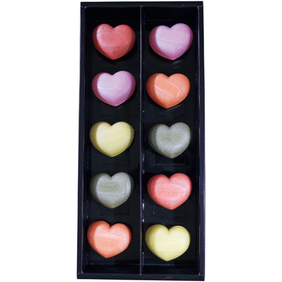 【母の日】あん庵ハート最中　想ひいろいろ　１０個入 商品サムネイル