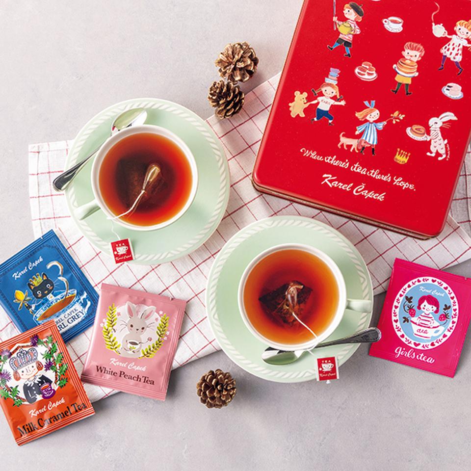 【お歳暮 ギフト】カレルチャペック紅茶店 ｔｅａ　ｌｏｖｅｒ缶 商品サムネイル
