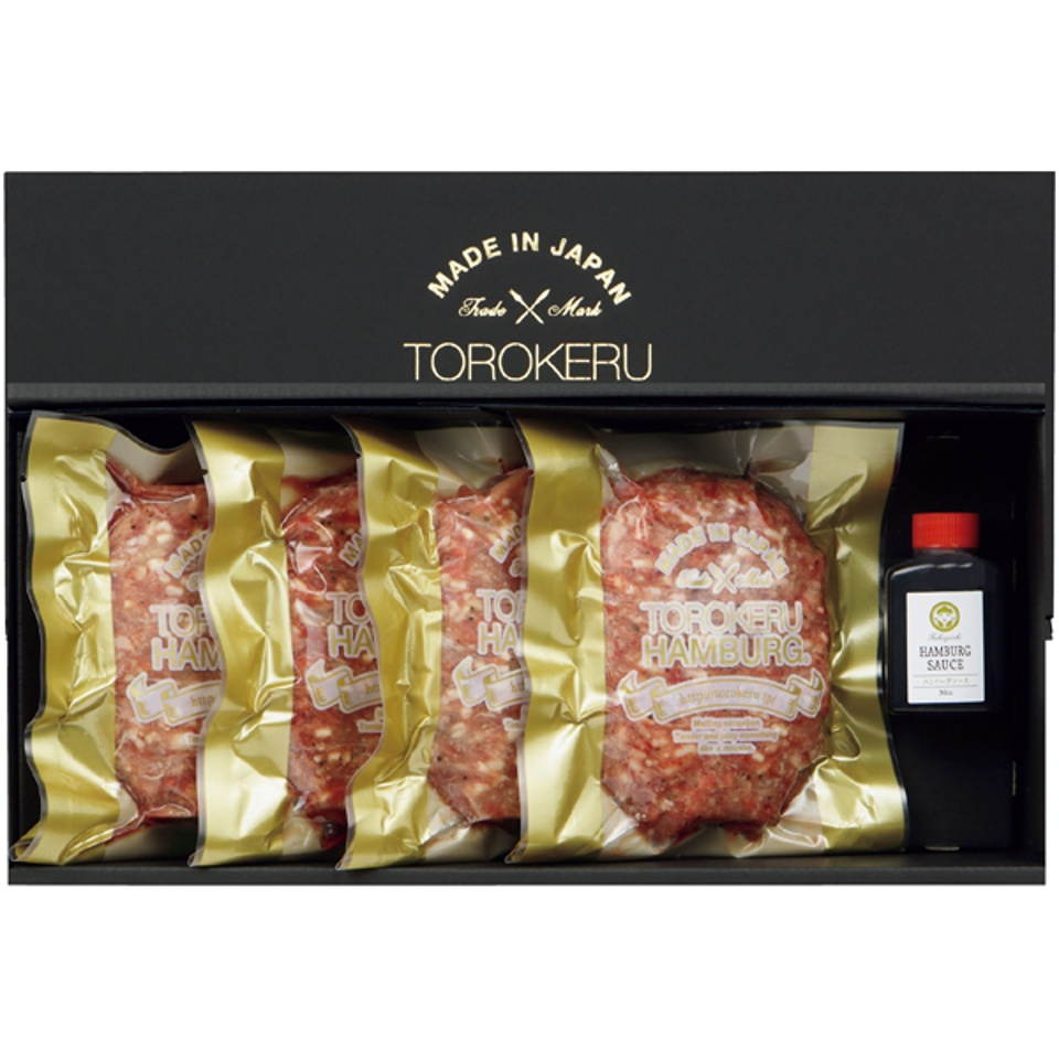 【夏の贈りもの】とろけるハンバーグ福よし とろけるハンバーグ４個セット 商品サムネイル