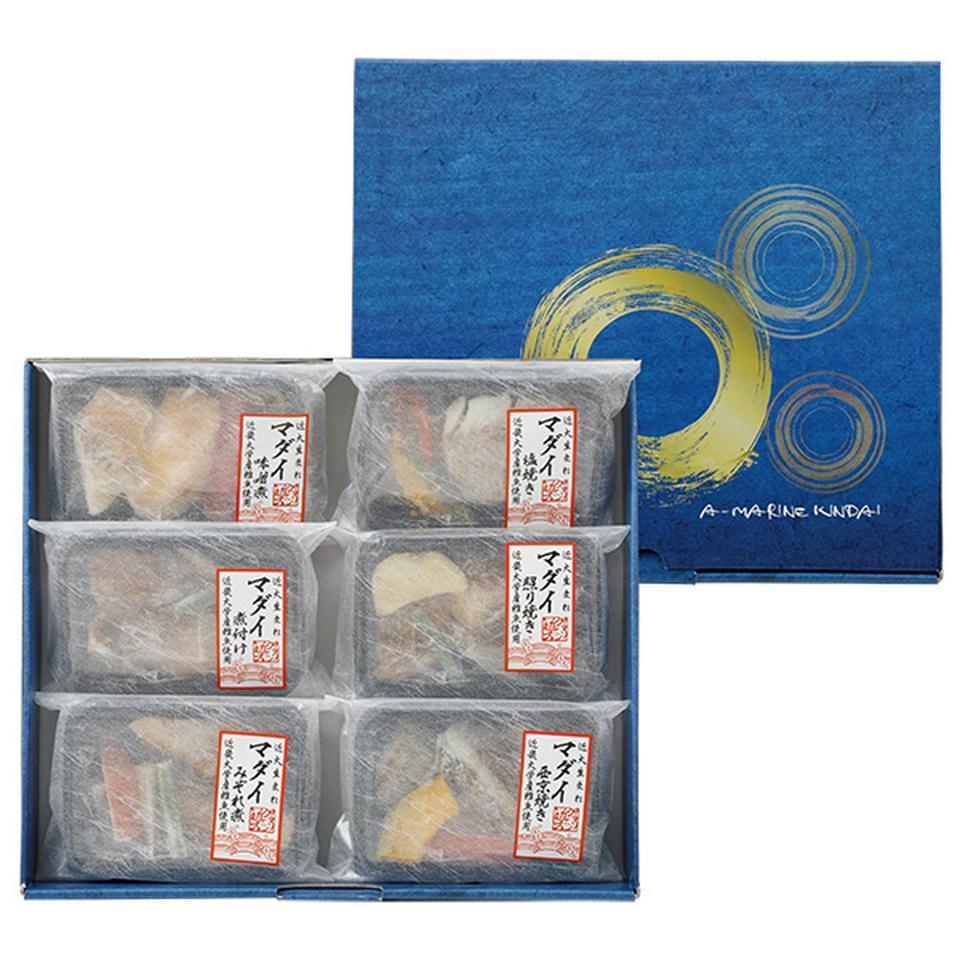 【夏の贈りもの】アーマリン近大　近大生まれマダイ惣菜詰合せ６食 商品サムネイル