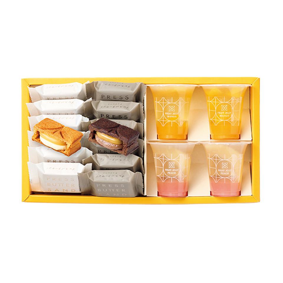 【夏の贈りもの】プレスバターサンド　バターサンド・フルーツジュレ詰合せＬ 商品サムネイル