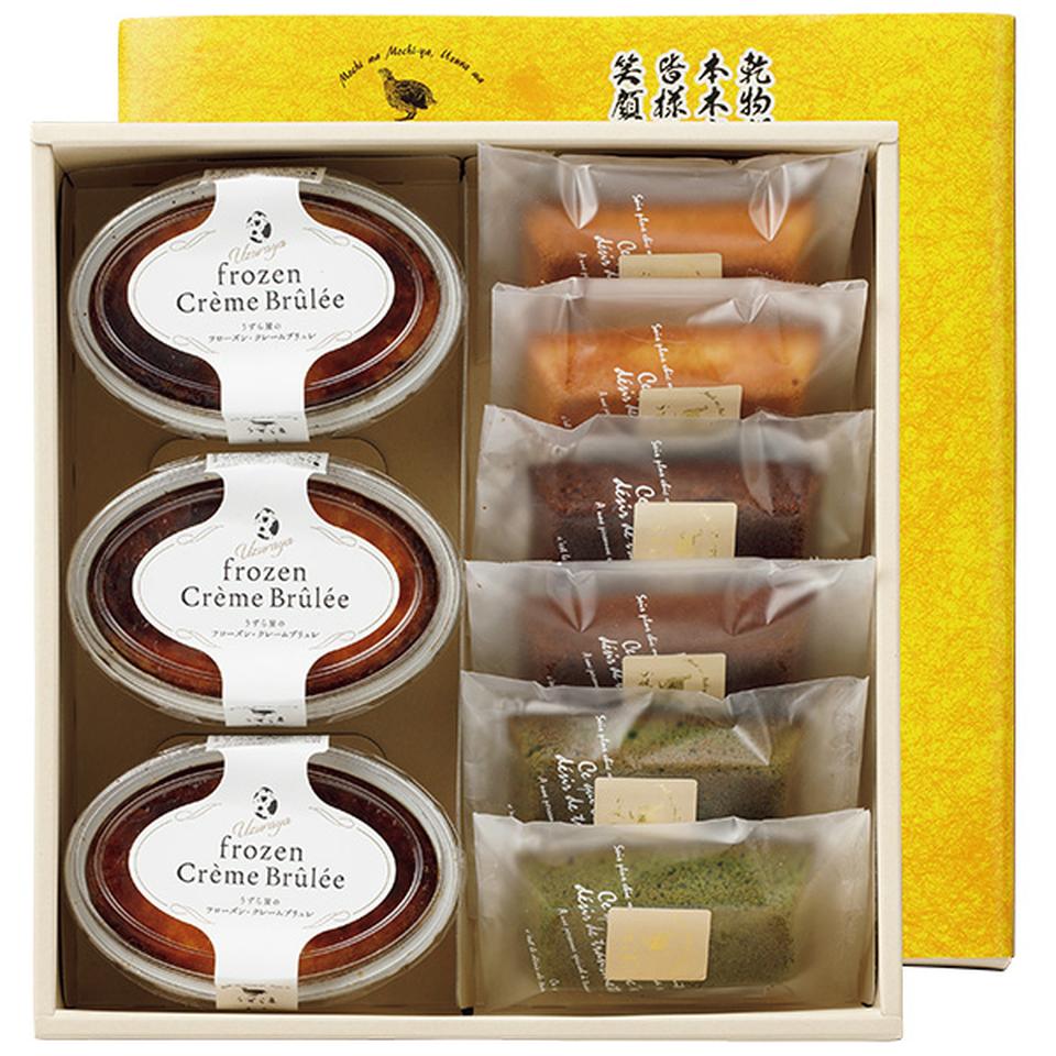 【夏の贈りもの】うずら屋　うずら屋ブリュレ＆フィナンシェセット 商品サムネイル