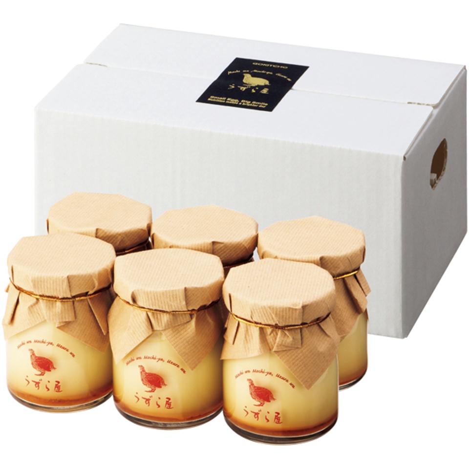 【夏の贈りもの】うずら屋 フランスうずら卵まったり濃厚大人プディング 商品サムネイル