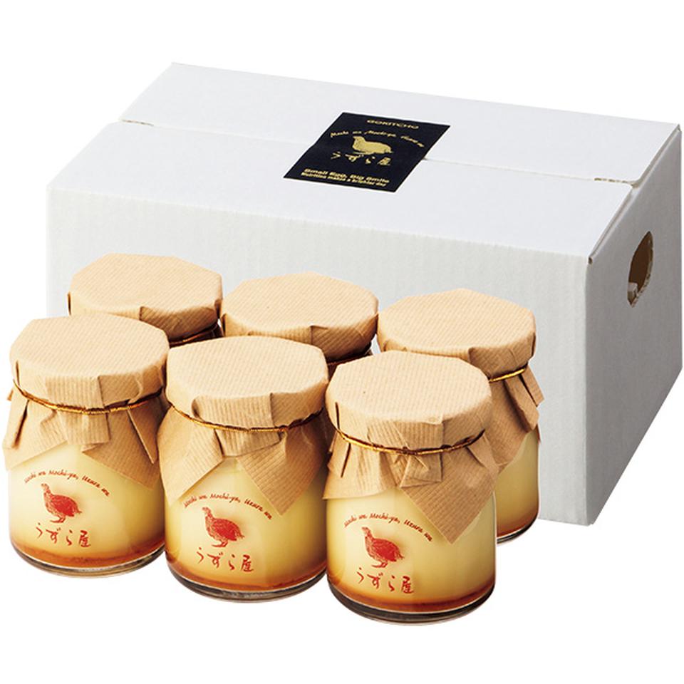 【夏の贈りもの】うずら屋　フランスうずら卵まったり濃厚大人プディング 商品サムネイル
