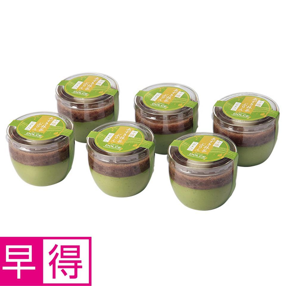 【夏の贈りもの早得】十勝ドルチェ　十勝小豆抹茶プリン（白玉入） 商品サムネイル