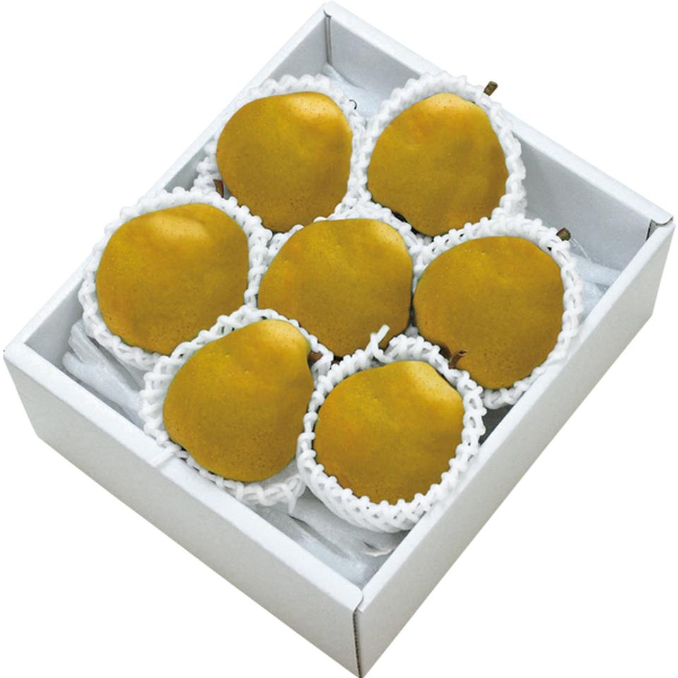 【お歳暮 ギフト早得】山形県産(上山市) 洋なし研究会のゴールド ラ・フランス 秀品、3L~5Lサイズ、5~7個、計2kg以上 商品画像(2)