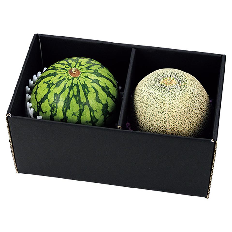 【夏の贈りもの】山形県産　赤肉メロンとピノガール詰合せ 商品サムネイル