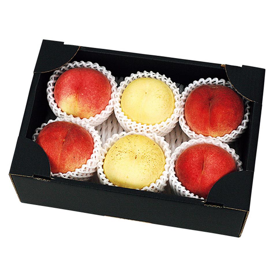 【夏の贈りもの】福島県産　あかつき桃（ホワイトとレッド） 商品サムネイル