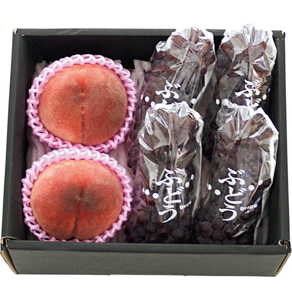【夏の贈りもの】山形県産　白桃とデラウェア 商品サムネイル