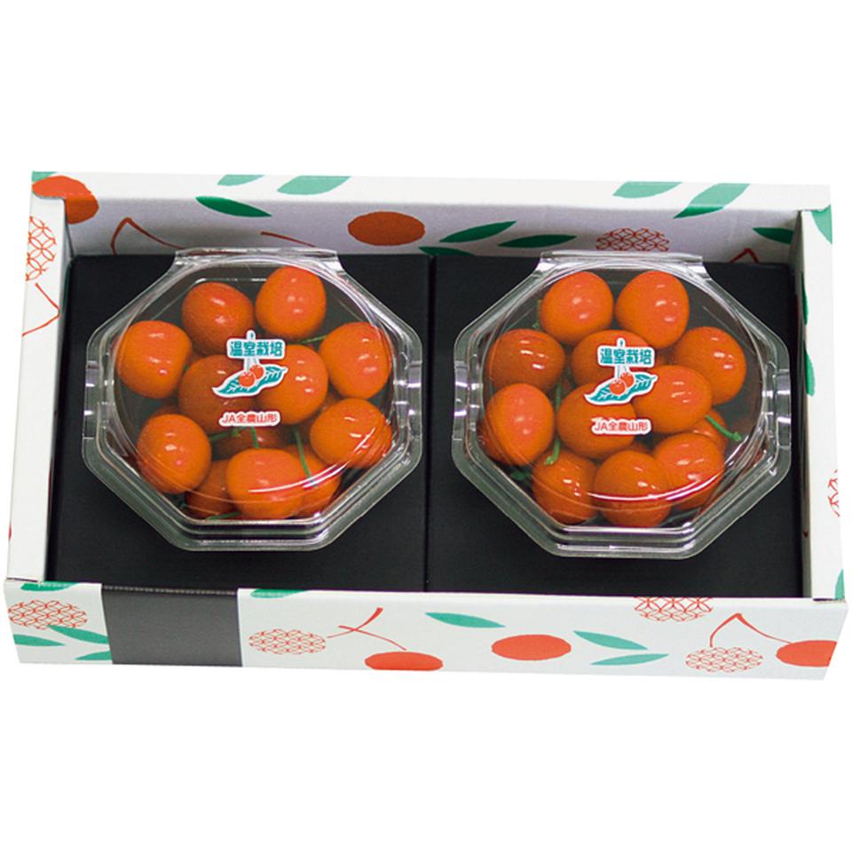 【母の日早得】山形県産さくらんぼ（佐藤錦）１００ｇ×２ 商品サムネイル