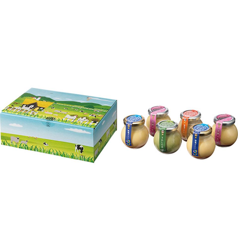 【夏の贈りもの】大富牧場　牧場プリン　安納いもＧＯＬＤ 商品サムネイル