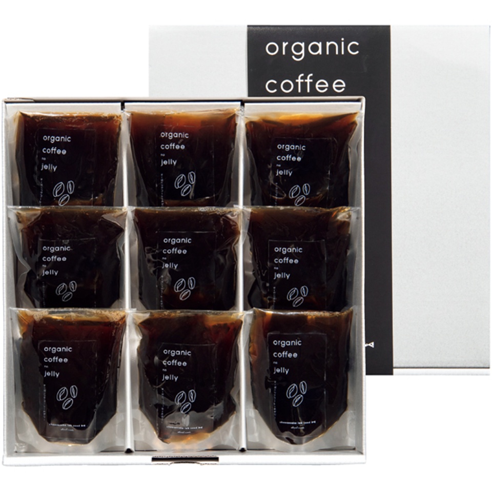 【夏の贈りもの】チーズケーキラボｓｅｅｄ 有機コーヒーのコーヒーゼリー９個入り 商品サムネイル