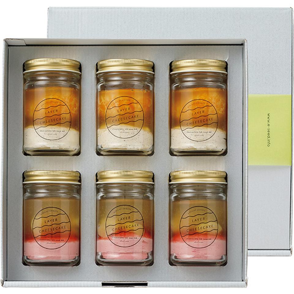 【夏の贈りもの】チーズケーキラボｓｅｅｄ　レイヤーチーズケーキ～ｒｙｏｕ～６個セット 商品サムネイル