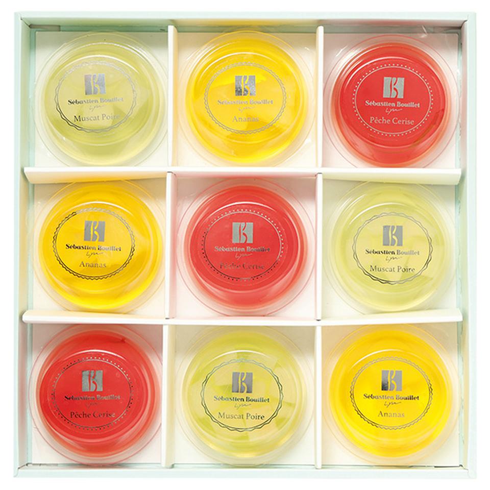 【夏の贈りもの】セバスチャン・ブイエ　ジュレオフリュイ９個 商品サムネイル