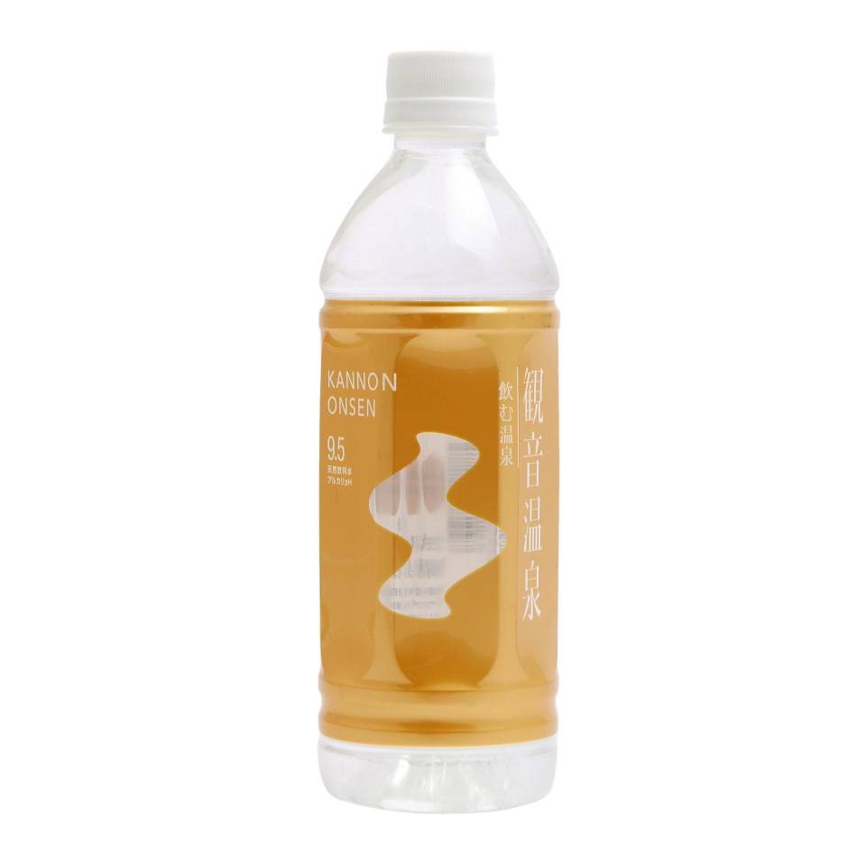 【滝野川自動車】飲む温泉 観音温泉500ml 24本入 商品画像(1)