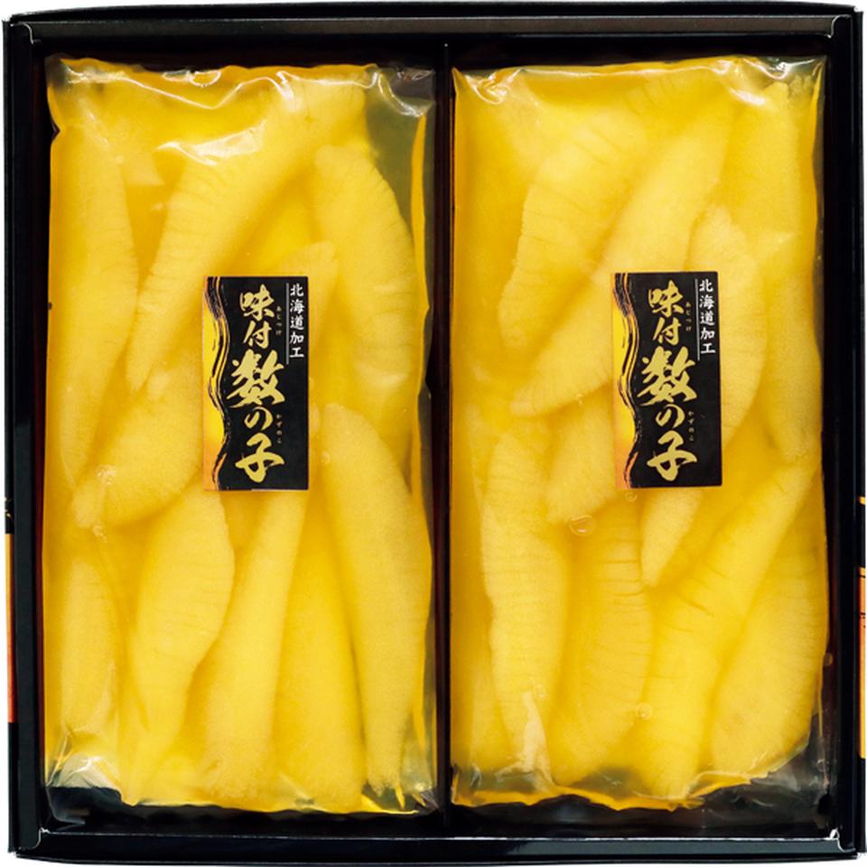 【お歳暮 ギフト早得】北海道 マルゲン うす皮取り無漂白 味付数の子 商品画像(1)