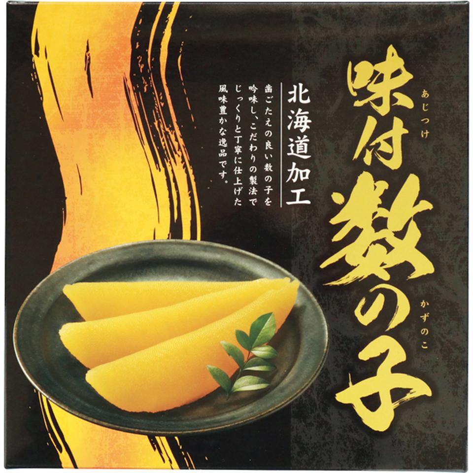 【お歳暮 ギフト早得】北海道 マルゲン うす皮取り無漂白 味付数の子 商品画像(2)
