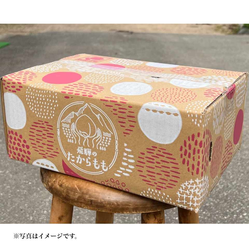 【フルーツギフト】【岐阜】生産者厳選 【特上】飛騨のたからもも 糖度15度以上厳選品 1.5kg(4~6玉入)化粧箱 商品画像(5)