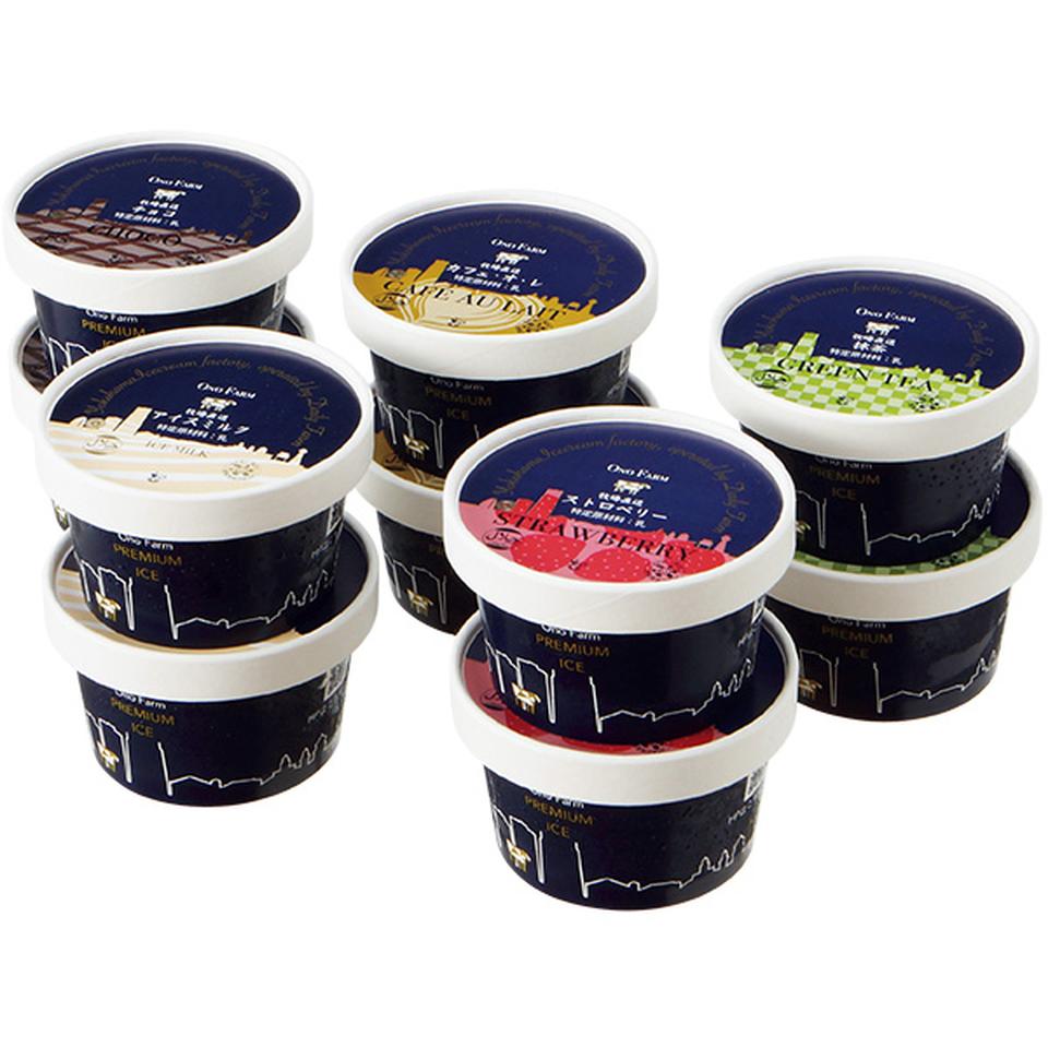 【夏の贈りもの】小野ファーム横濱アイス工房　牧場直送アイス１０個セット 商品サムネイル