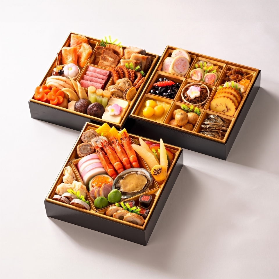 【おせち】松浦商店「雅」和洋二段重 [冷蔵] ３－４人前 商品サムネイル