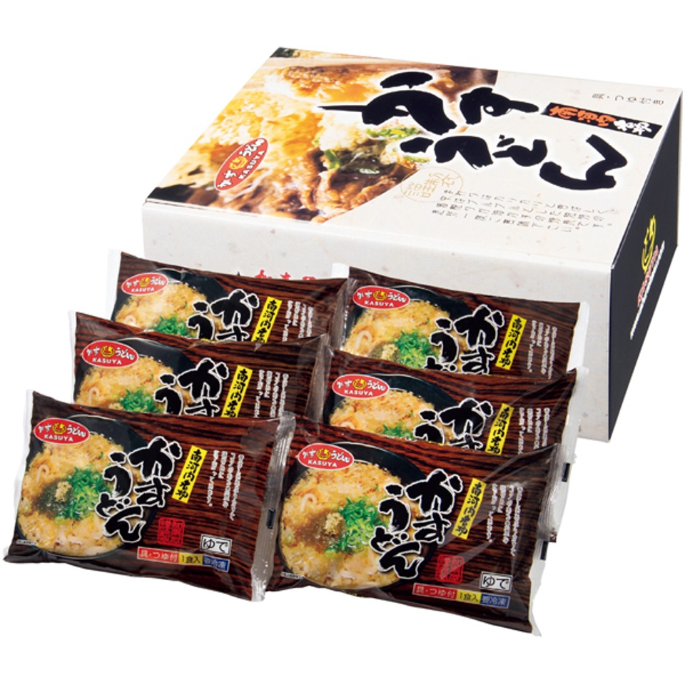 【夏の贈りもの】加寿屋 かすうどん ６食セット 商品サムネイル