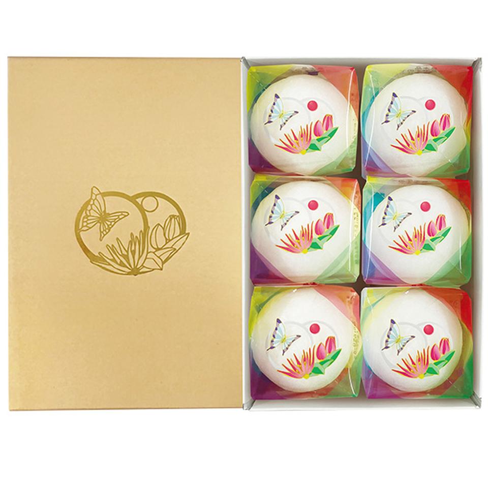 【夏の贈りもの】京祇をん　ににぎ　祇園ぽっちり　６個入 商品サムネイル