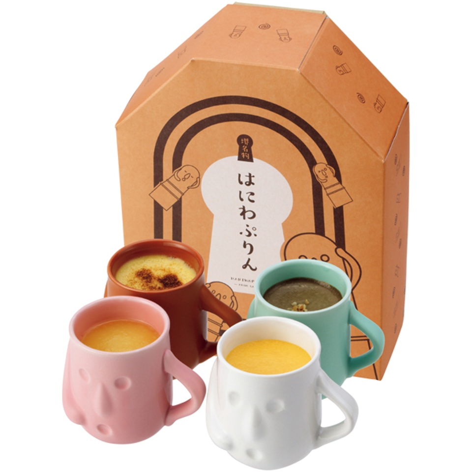 【夏の贈りもの】はにわぷりん はにわぷりん夏ギフト４種セット 商品サムネイル