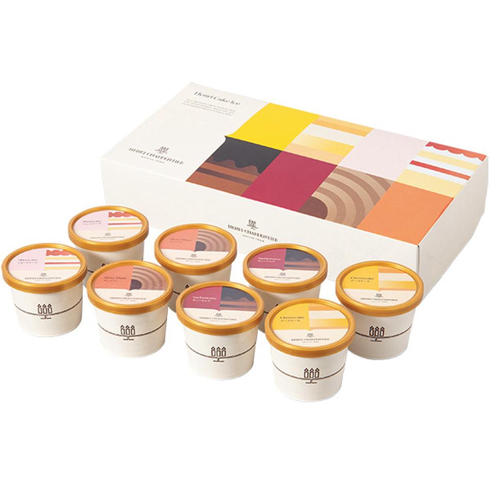 【夏の贈りもの】アンリ・シャルパンティエ　アンリ・ケーキアイス４種８個入 商品サムネイル