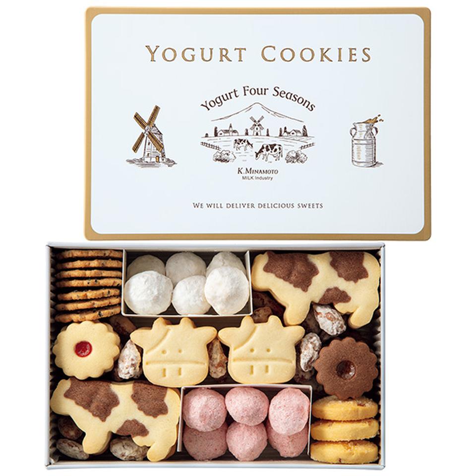 【夏の贈りもの】ヨーグルトフォーシーズンズ　ヨーグルトクッキー缶 商品サムネイル