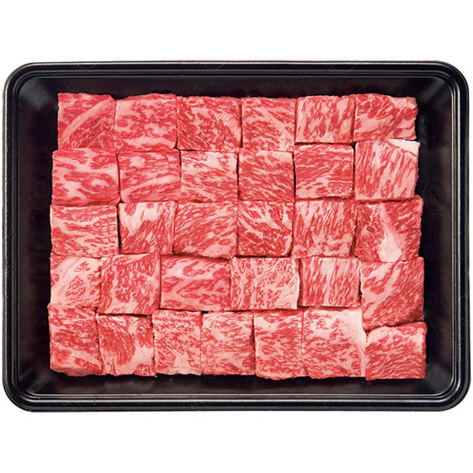 【夏の贈りもの】焼肉名匠　山牛　山形牛ロースひとくちカットステーキ用 商品サムネイル