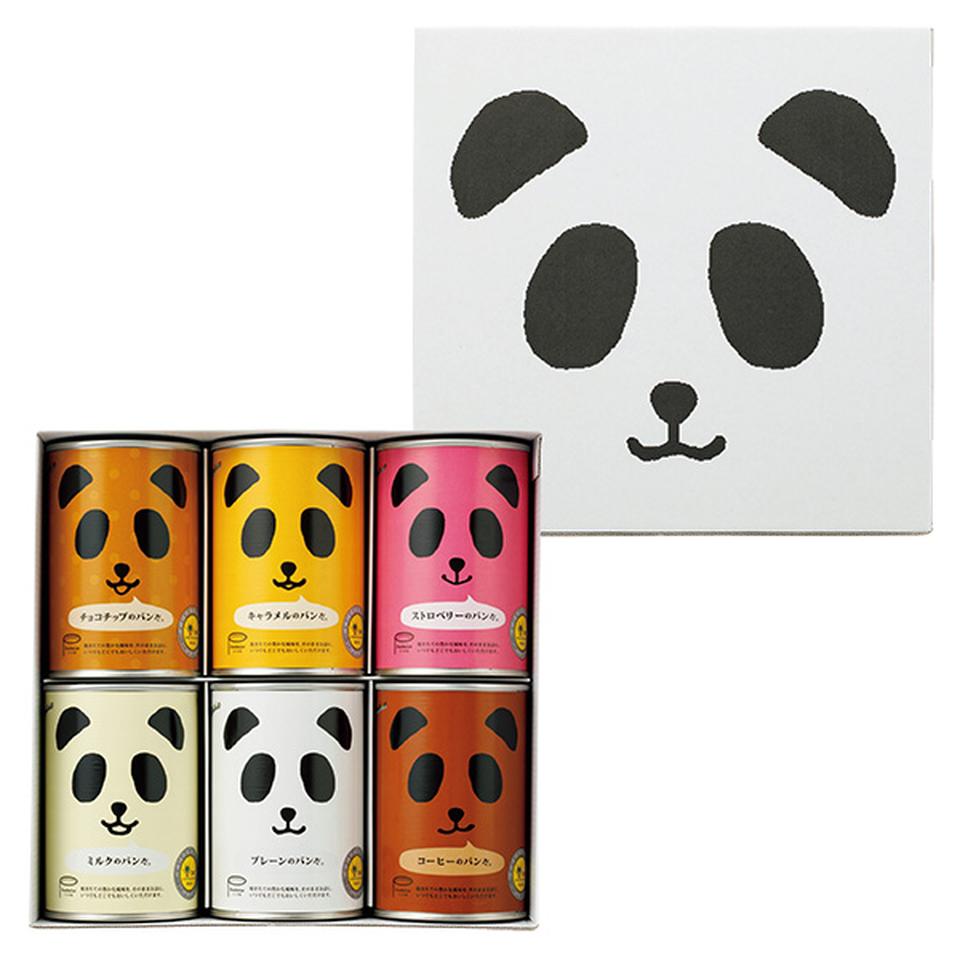 【夏の贈りもの】フェイス　パンだ缶　６缶バラエティセット 商品サムネイル
