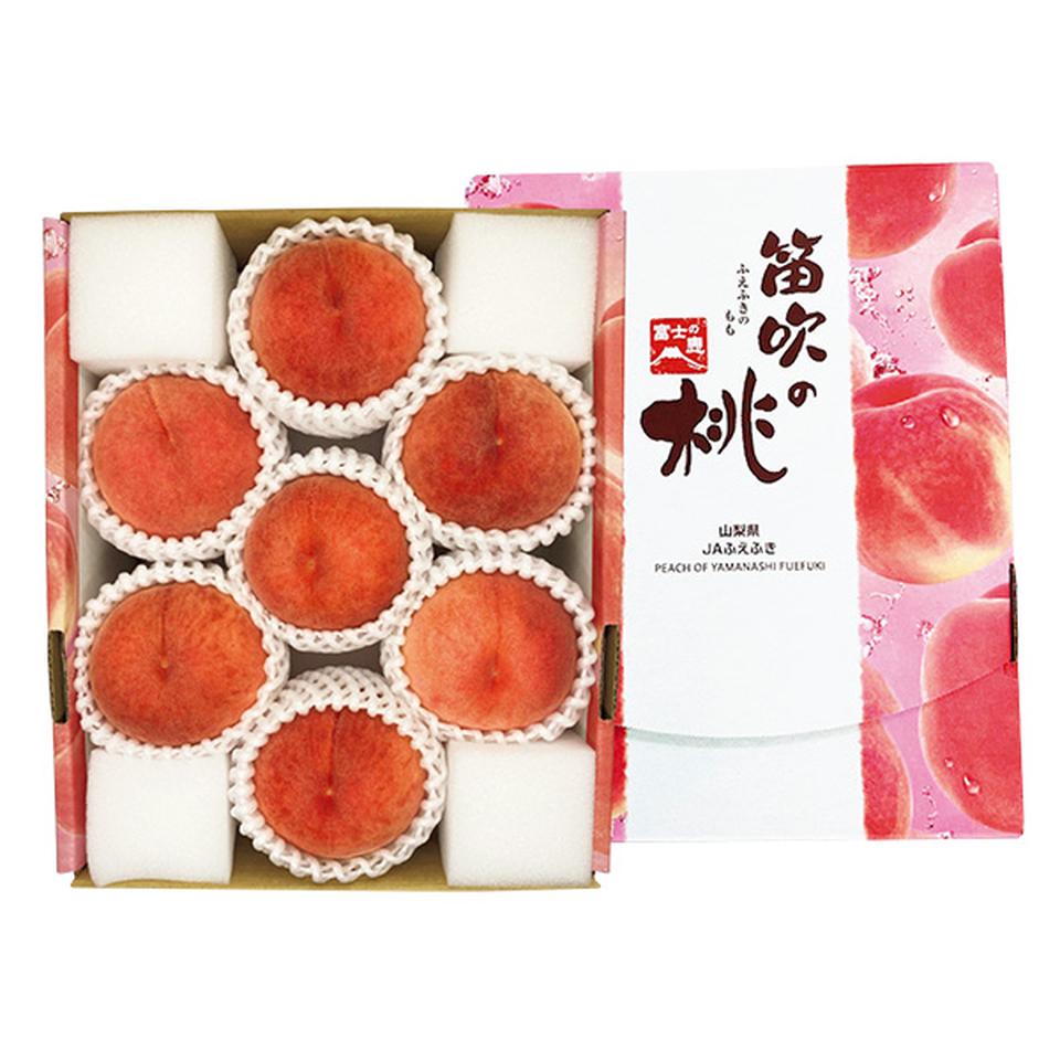 【夏の贈りもの】山梨県産（ＪＡふえふき）　ふえふきのもも 商品サムネイル
