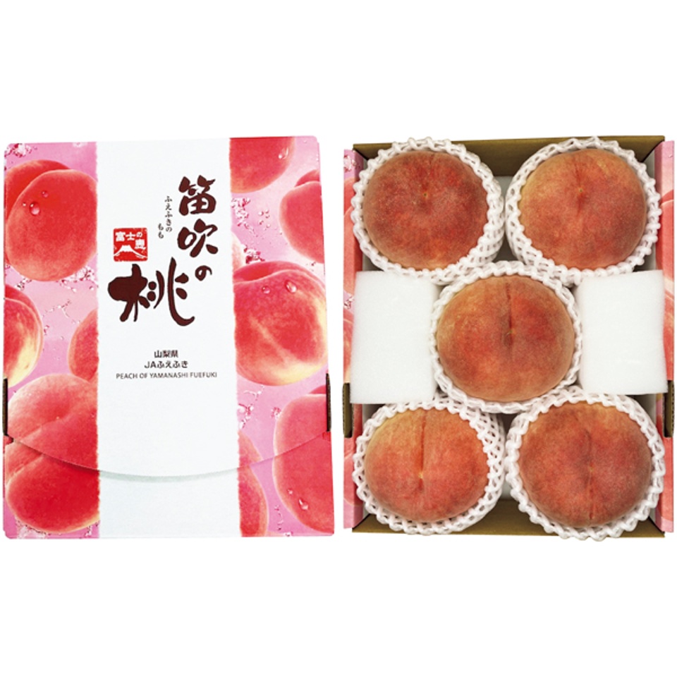 【夏の贈りもの】山梨県産（ＪＡふえふき） ふえふきのもも 大玉 商品サムネイル