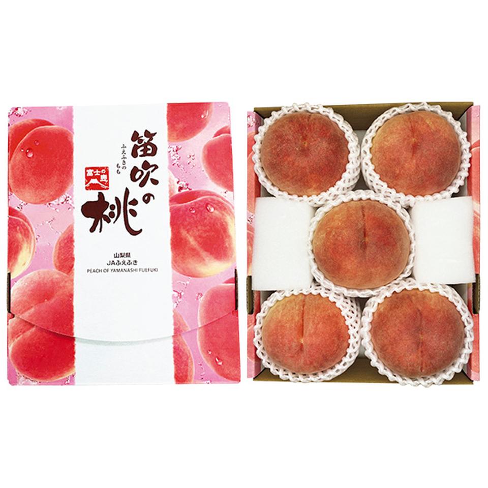 【夏の贈りもの】山梨県産（ＪＡふえふき）　ふえふきのもも　大玉 商品サムネイル