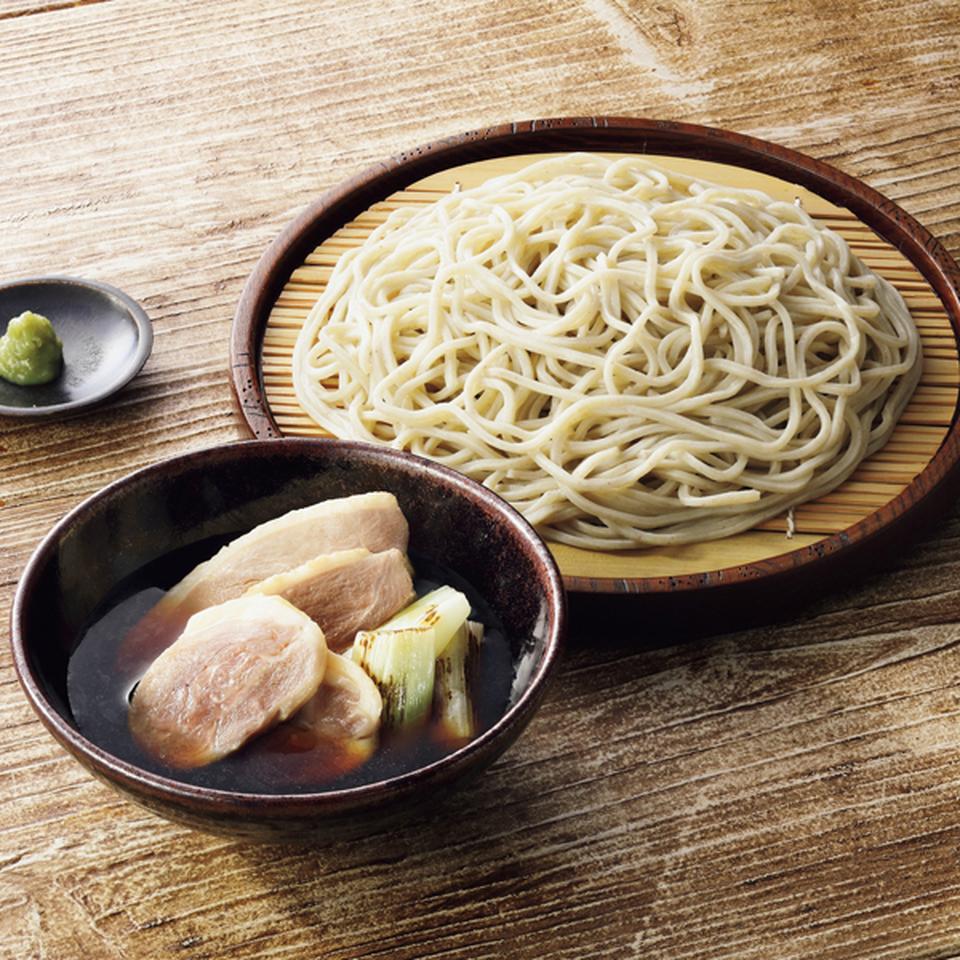 【お歳暮 ギフト】京都　そば料理　よしむら 鴨汁そば麹漬け２食・ざるそば２食（馳走そば） 商品サムネイル