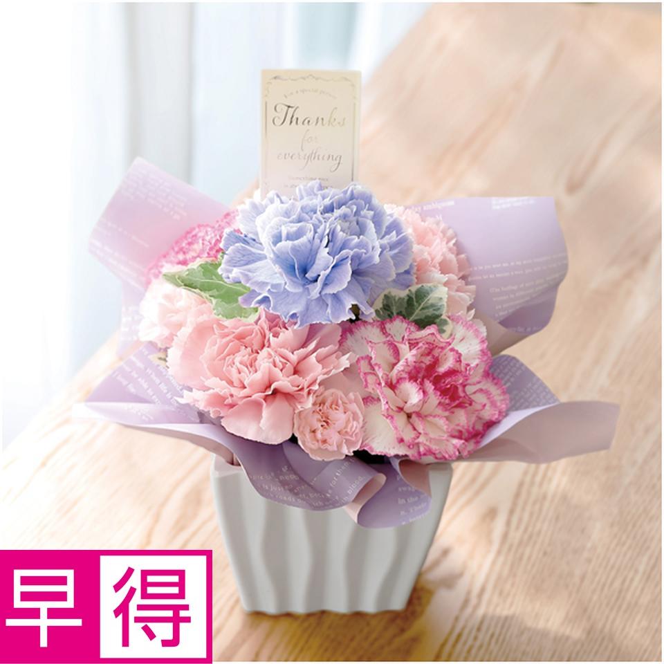 【母の日早得】竹中庭園緑化フラワーアレンジ「パステルフルール」 商品サムネイル