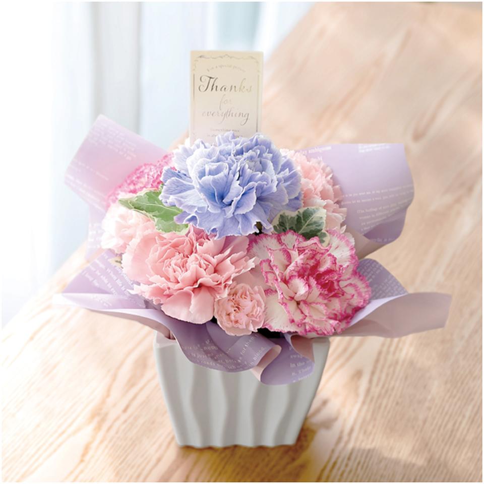 【母の日早得】竹中庭園緑化フラワーアレンジ「パステルフルール」 商品サムネイル