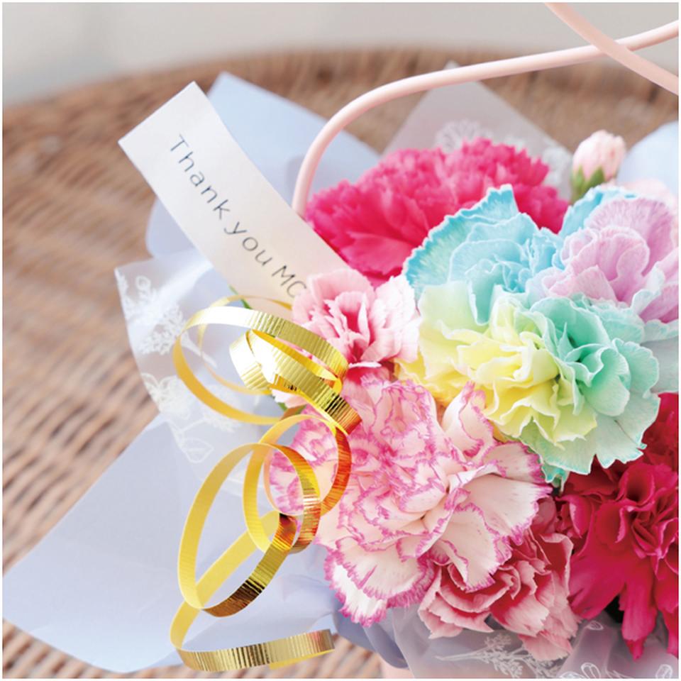 【母の日】竹中庭園緑化フラワーアレンジ「レインボーキャンディ」 商品画像(1)