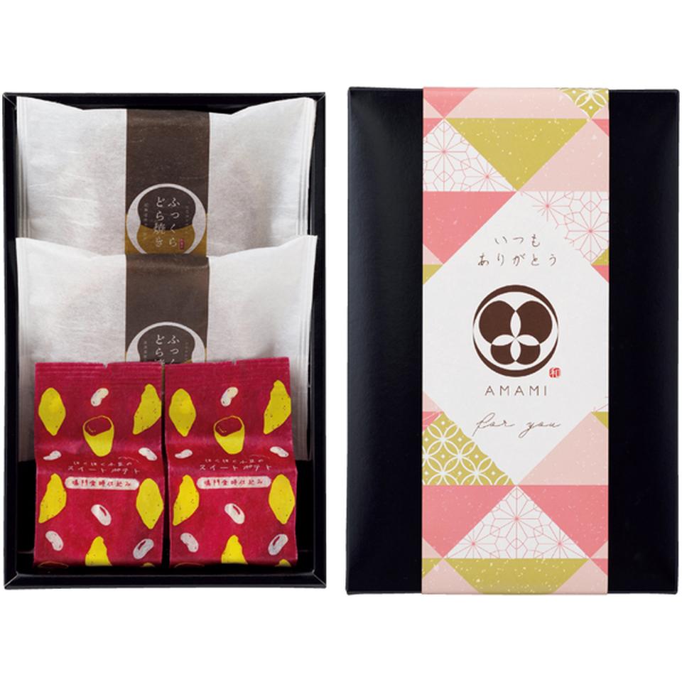 【母の日早得】竹中庭園緑化母の日カーネーションアレンジ＋甘美　どら焼き＆スイートポテト 商品サムネイル