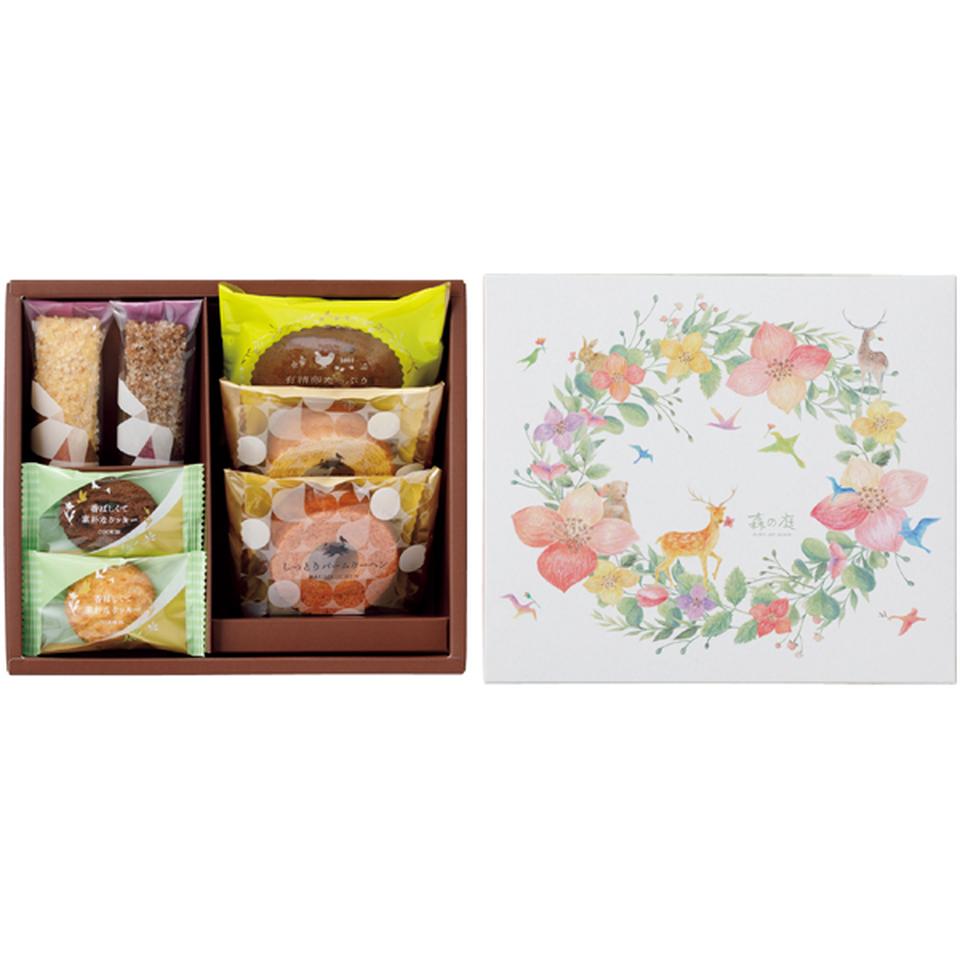 【母の日早得】竹中庭園緑化母の日カーネーションアレンジ＋森の庭　焼菓子 商品サムネイル