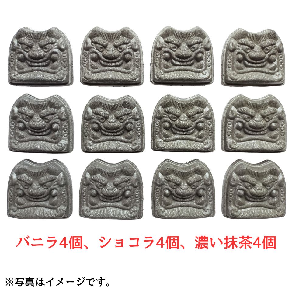 【愛知 鬼福】三州鬼瓦アイスもなか（12個入り） 商品サムネイル