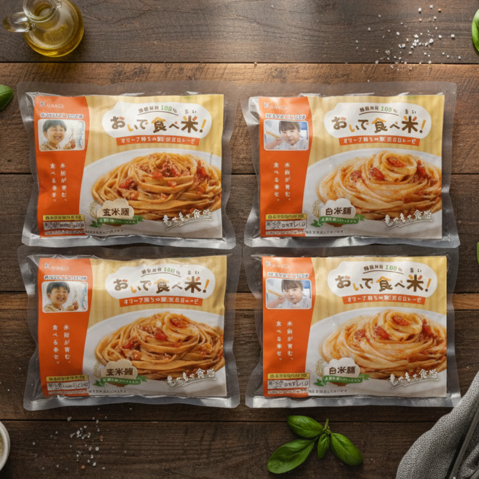 【愛知 カコイ】おいで食べ米！冷凍米粉パスタ【ボロネーゼ】セット 4個入り 商品サムネイル