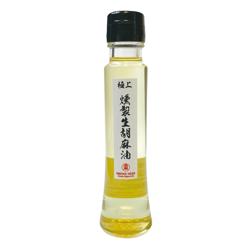 【リバースインポート】極上燻製生胡麻油　100ml 【今までにない極上を味わえる燻製生胡麻油】 商品サムネイル