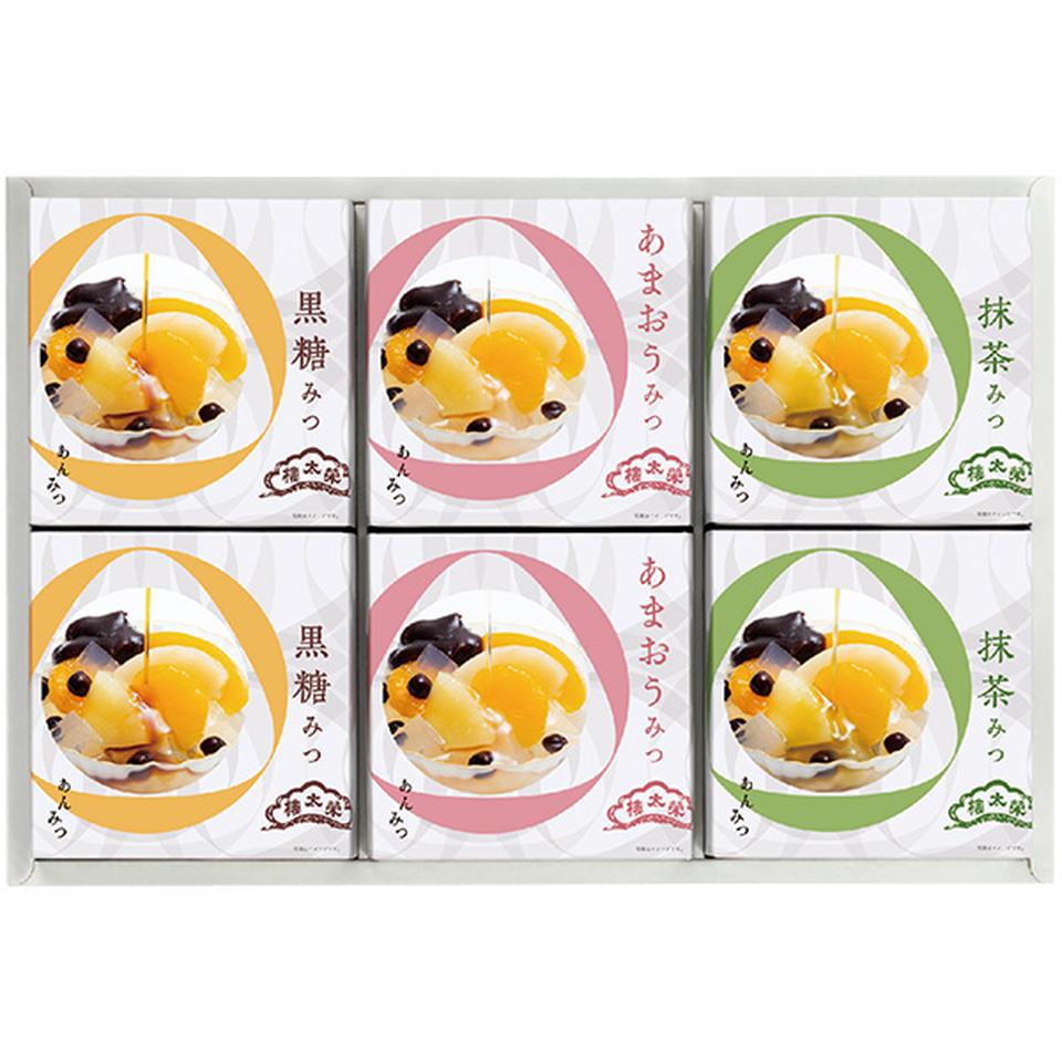 【夏の贈りもの】榮太樓總本鋪　あんみつ詰合せ 商品サムネイル