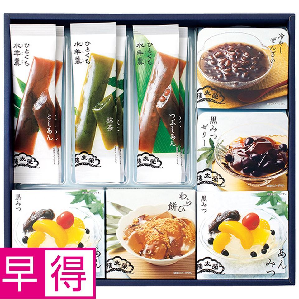 【夏の贈りもの早得】榮太樓總本鋪　彩瀬　型番：ＳＡ２ 商品サムネイル