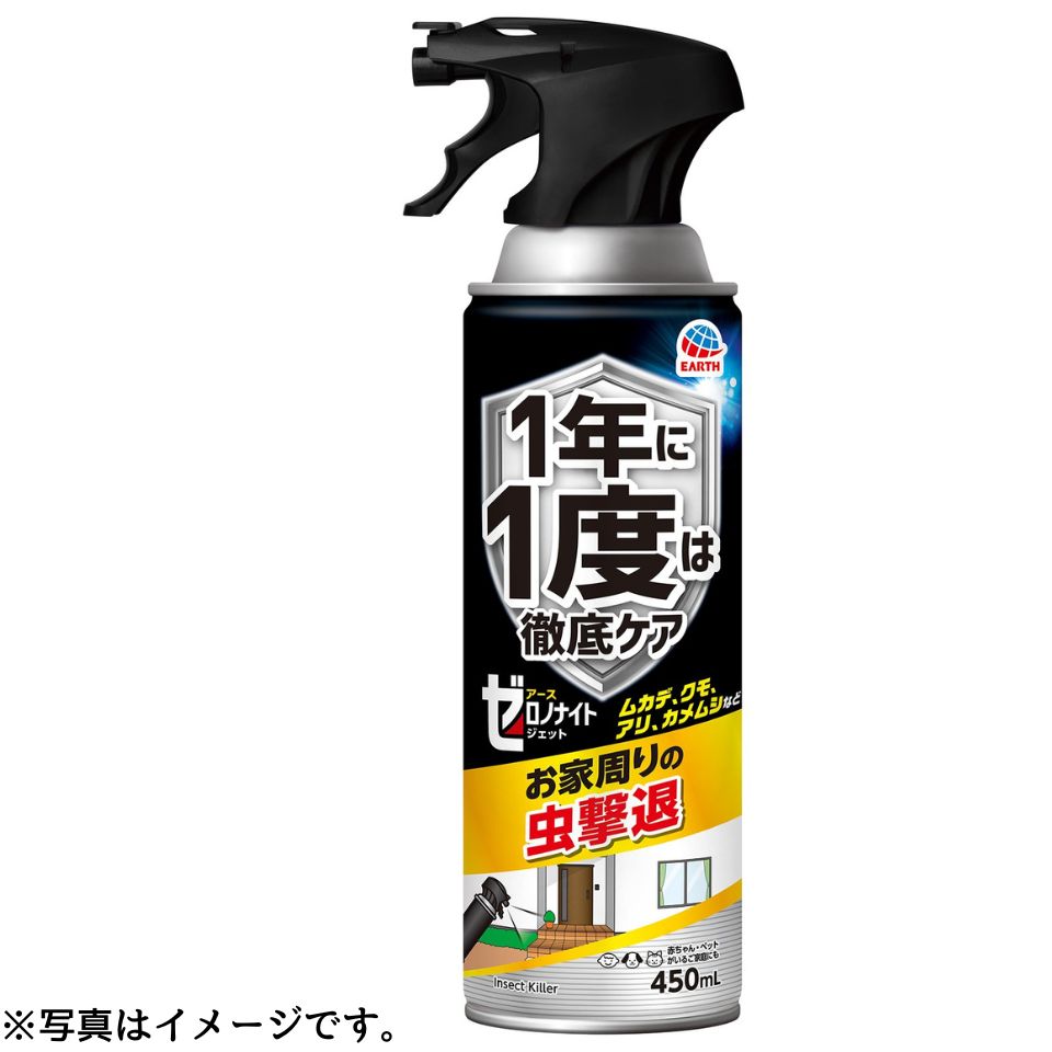【アース製薬】ゼロノナイト イヤな虫用 ジェット 450ml 商品サムネイル