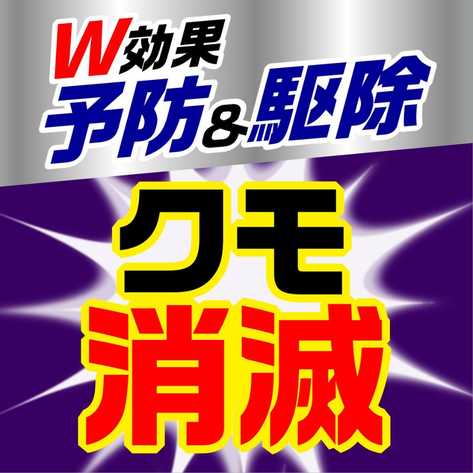 【アース製薬】クモの巣消滅ジェット 450ml 2本パック 商品画像(4)