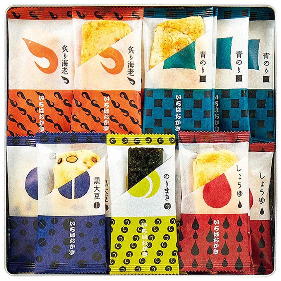 【夏の贈りもの】王様堂本店　いろはおかき 商品サムネイル