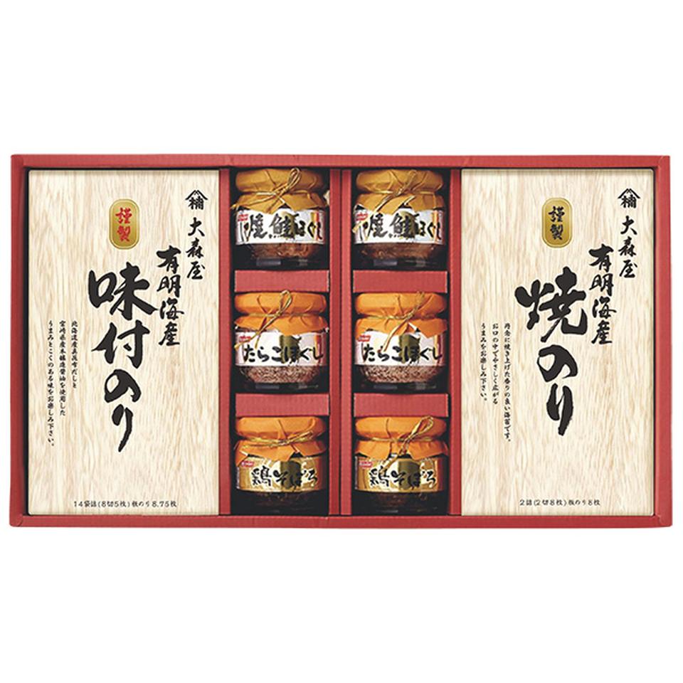【夏の贈りもの】大森屋　のり・瓶詰詰合せ 商品サムネイル