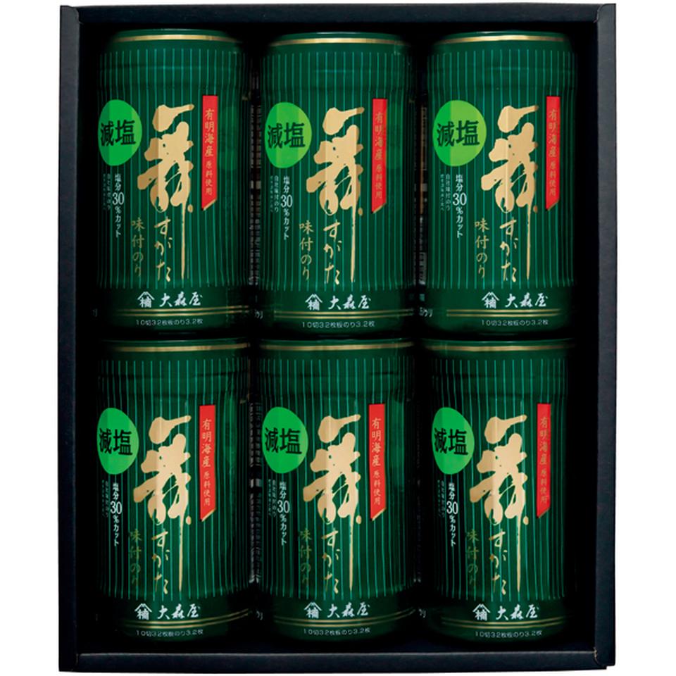 【冬の贈りもの】大森屋 減塩味付のり卓上ギフト 商品サムネイル